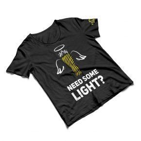 Футболка Kellers Крылья черная